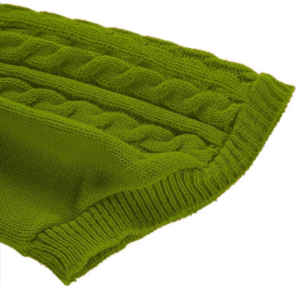 Knitted Small Dog Sweater, Turtleneck Pullover Warm Winter Puppy Clothes