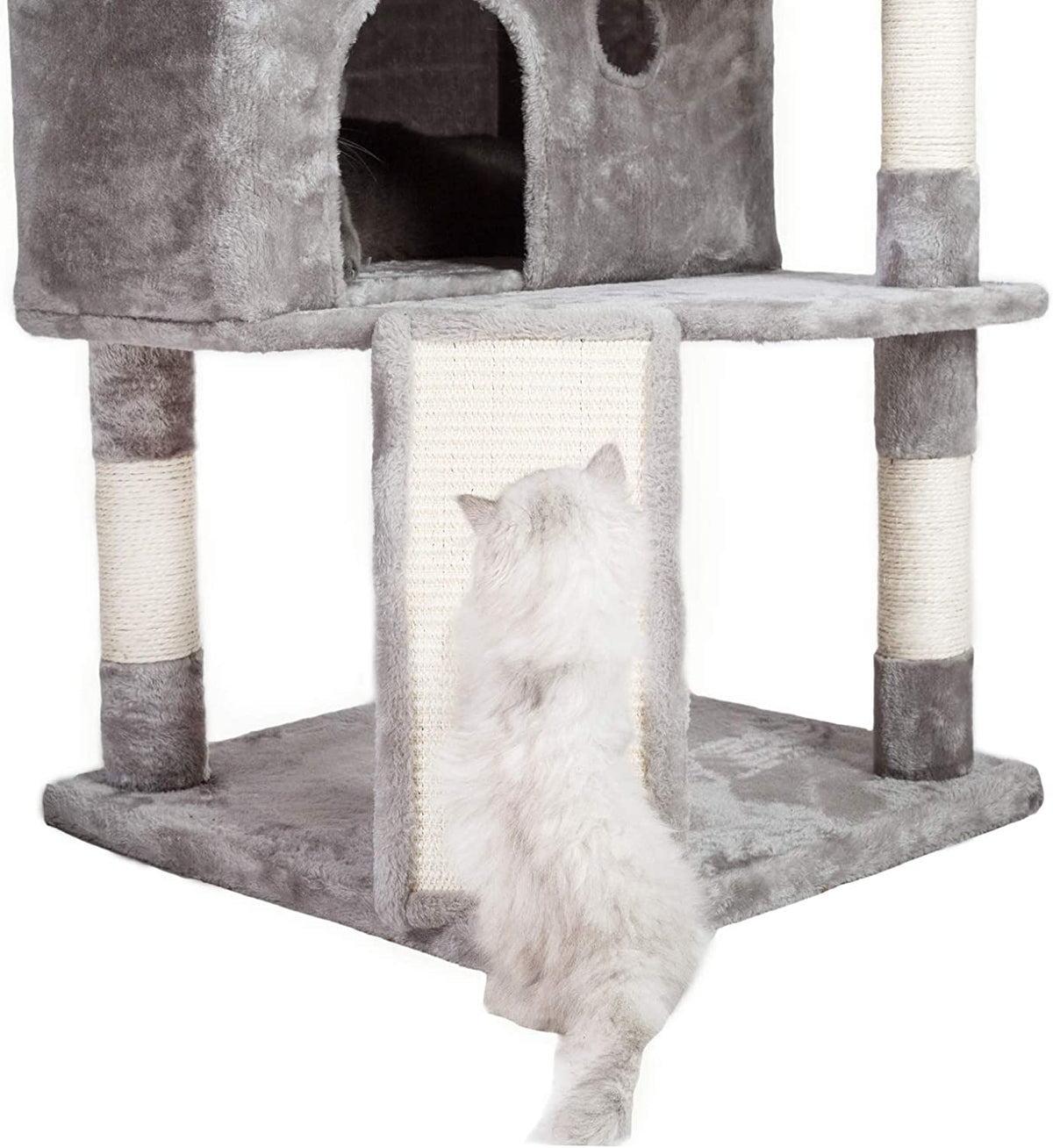 Cat Tree Tower with Multi-Level Large Condo, Platform, MPJ032W